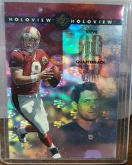 Steve Young #8 Football Cards 1996 SP Holoview Prices