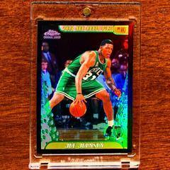 Joe Johnson [Black Refractor] Basketball Cards 2001 Topps Chrome Prices