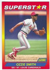 Ozzie Smith #47 Baseball Cards 1992 Score Superstars Prices