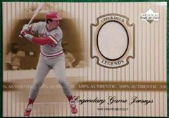 Dave Concepcion #J-DC Baseball Cards 2000 Upper Deck Legends Legendary Game Jerseys Prices