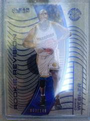 Chris Webber White Jersey Gold Basketball Cards 2015 Panini Clear Vision Prices