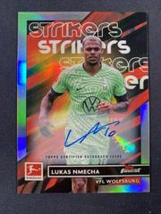 Lukas Nmecha [Autograph] #FSA-LN Soccer Cards 2022 Topps Finest Bundesliga Strikers Prices