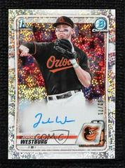 Jordan Westburg [Sparkle Refractor] #CDA-JWE Baseball Cards 2020 Bowman Draft Picks Chrome Autographs Prices