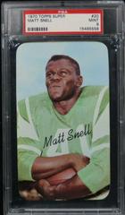 Matt Snell #20 Football Cards 1970 Topps Super Prices