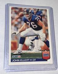 John Elliott #290 Football Cards 1992 Fleer Prices