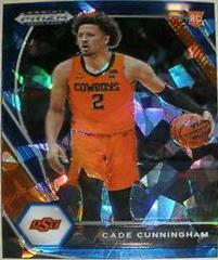 Cade Cunningham [Blue Ice Prizm] Basketball Cards 2021 Panini Prizm Draft Picks Prices