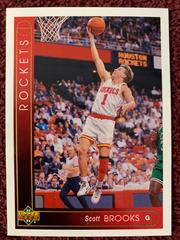 Scott Brooks #131 Basketball Cards 1993 Upper Deck Prices