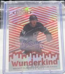 Brandt Clarke [Autograph Red] #W-49 Hockey Cards 2022 Upper Deck Stature Wunderkind Prices