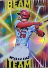 Nolan Arenado [Gold] #BT-8 Baseball Cards 2022 Stadium Club Chrome Beam Team Prices