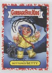 Buttoned Betty [Red] #31b Garbage Pail Kids Book Worms Prices