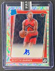 Scottie Barnes [Premium Box Signature] Basketball Cards 2021 Panini Donruss Optic Prices