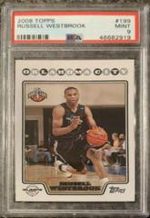 Russell Westbrook 2008-09 Topps Chrome Refractors Rookie Card #184 BGS 9  Mint