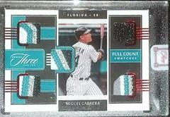 Miguel Cabrera [Red] #FCS-MC Baseball Cards 2022 Panini Three and Two Full Count Swatches Prices