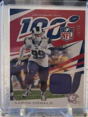 Aaron Donald [Jersey] #54 Football Cards 2019 Panini Chronicles Prices