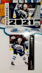 Cole Perfetti Hockey Cards 2021 SP Game Used Rookie Blends Prices