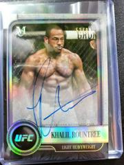 Khalil Rountree Ufc Cards 2019 Topps UFC Museum Collection Autographs Prices