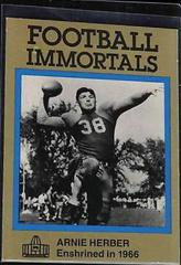Arnie Herber Football Cards 1985 Football Immortals Prices