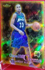 Grant Hill Gold Refractor Basketball Cards 2000 Finest Prices