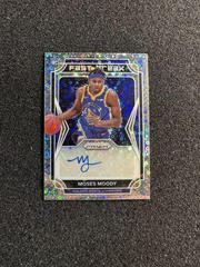 Moses Moody [Gold] Basketball Cards 2021 Panini Prizm Fast Break Rookie Autographs Prices