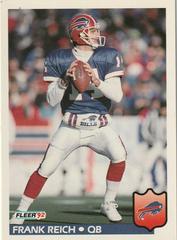 Frank Reich Football Cards 1992 Fleer Prices