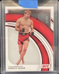 Arnold Allen [Red] #99 Ufc Cards 2022 Panini Immaculate UFC Prices