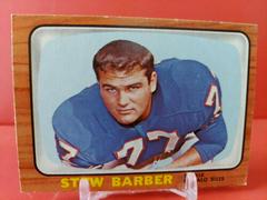 Stew Barber Football Cards 1966 Topps Prices