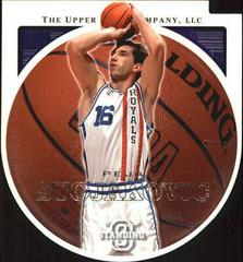 Peja Stojakovic Die Cut, Embossed Basketball Cards 2003 Upper Deck Standing O Prices