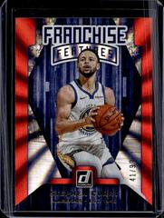 Stephen Curry [Red Laser] #12 Basketball Cards 2019 Panini Donruss Franchise Features Prices