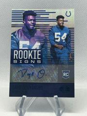 Dayo Odeyingbo [Blue] #RS-DO Football Cards 2021 Panini Illusions Rookie Signs Autographs Prices