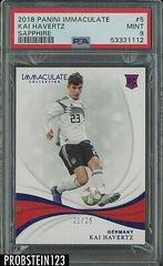 Kai Havertz [Sapphire] Soccer Cards 2018 Panini Immaculate Prices