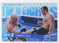 Rich Franklin vs Wanderlei Silva #4 Ufc Cards 2010 Topps UFC Main Event Top 10 Fights of 2009 Prices