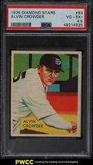 Alvin Crowder #93 Baseball Cards 1935 Diamond Stars Prices