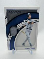 Chipper Jones [Blue] #10 Baseball Cards 2022 Panini Immaculate Prices