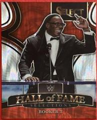 Booker T [Flash Prizm] Wrestling Cards 2022 Panini Select WWE Hall of Fame Selections Prices