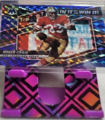Roger Craig [Blue] #SB-8 Football Cards 2022 Panini Mosaic In It to Win It Prices