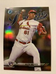 Alex Reyes [Refractor] #ROYF-14 Baseball Cards 2017 Bowman Rookie of the Year Favorites Prices