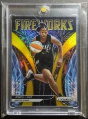 Jewell Loyd [Gold] #12 Basketball Cards 2022 Panini Prizm WNBA Fireworks Prices
