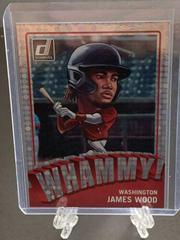 James Wood Baseball Cards 2023 Panini Donruss Whammy Prices