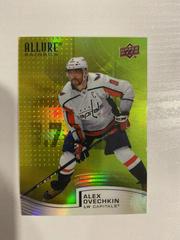 Alex Ovechkin [Yellow Green] Hockey Cards 2021 Upper Deck Allure Rainbow Prices