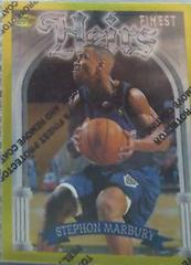 Stephon Marbury [w Coating] #287 Basketball Cards 1996 Finest Prices