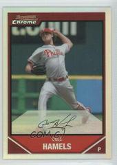 Cole Hamels [Refractor] #15 Baseball Cards 2007 Bowman Chrome Prices