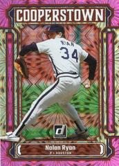 Nolan Ryan [Pink Fireworks] #CT12 Baseball Cards 2023 Panini Donruss Cooperstown Prices