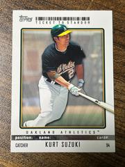 Kurt Suzuki #94 Baseball Cards 2009 Topps Ticket to Stardom Prices