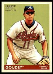 Chipper Jones #13 Baseball Cards 2009 Upper Deck Goudey Prices