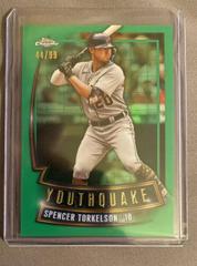 Spencer Torkelson [Green] #YQ-11 Baseball Cards 2023 Topps Chrome Youthquake Prices