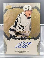 Rasmus Kupari [Gold] #R-RK Hockey Cards 2021 Upper Deck Ice Exquisite Collection Rookie Signatures Prices