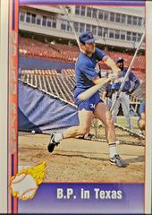 B. P. in Texas #84 Baseball Cards 1991 Pacific Nolan Ryan Prices