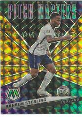 Raheem Sterling [Gold] Soccer Cards 2021 Panini Mosaic Road to FIFA World Cup Pitch Masters Prices