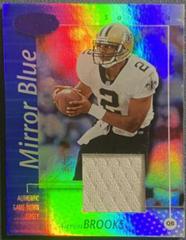 Aaron Brooks [Mirror Blue Jersey] #55 Football Cards 2002 Leaf Certified Prices