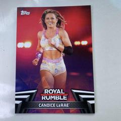 Candice LeRae Wrestling Cards 2019 Topps WWE Women's Division Royal Rumble Prices